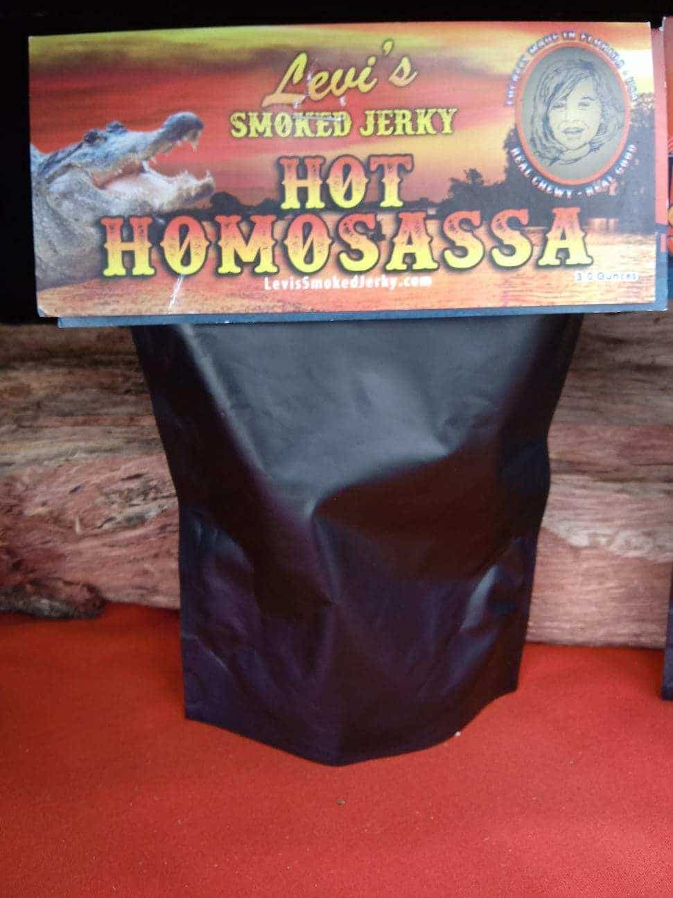 Hot Homosassa beef jerky