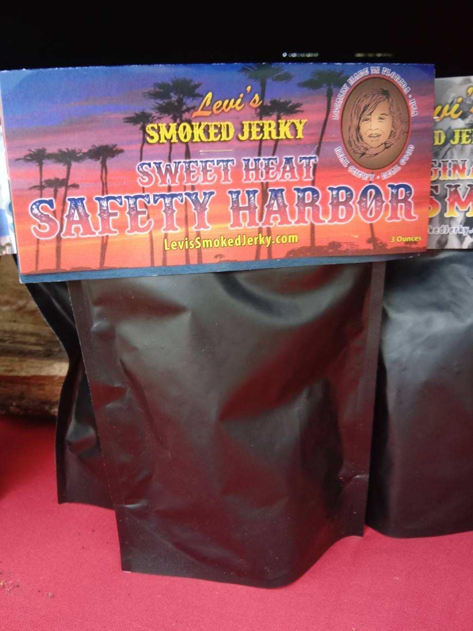 Sweet Heat Safety Harbor beef jerky
