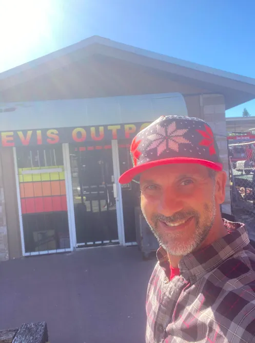 Outside of Levi's Outpost